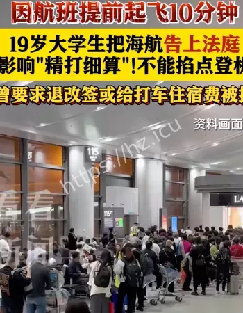 大学生把海航告了